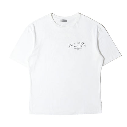 ATELIER ロゴ プリント クルーネック Tシャツ (863J621I0533)