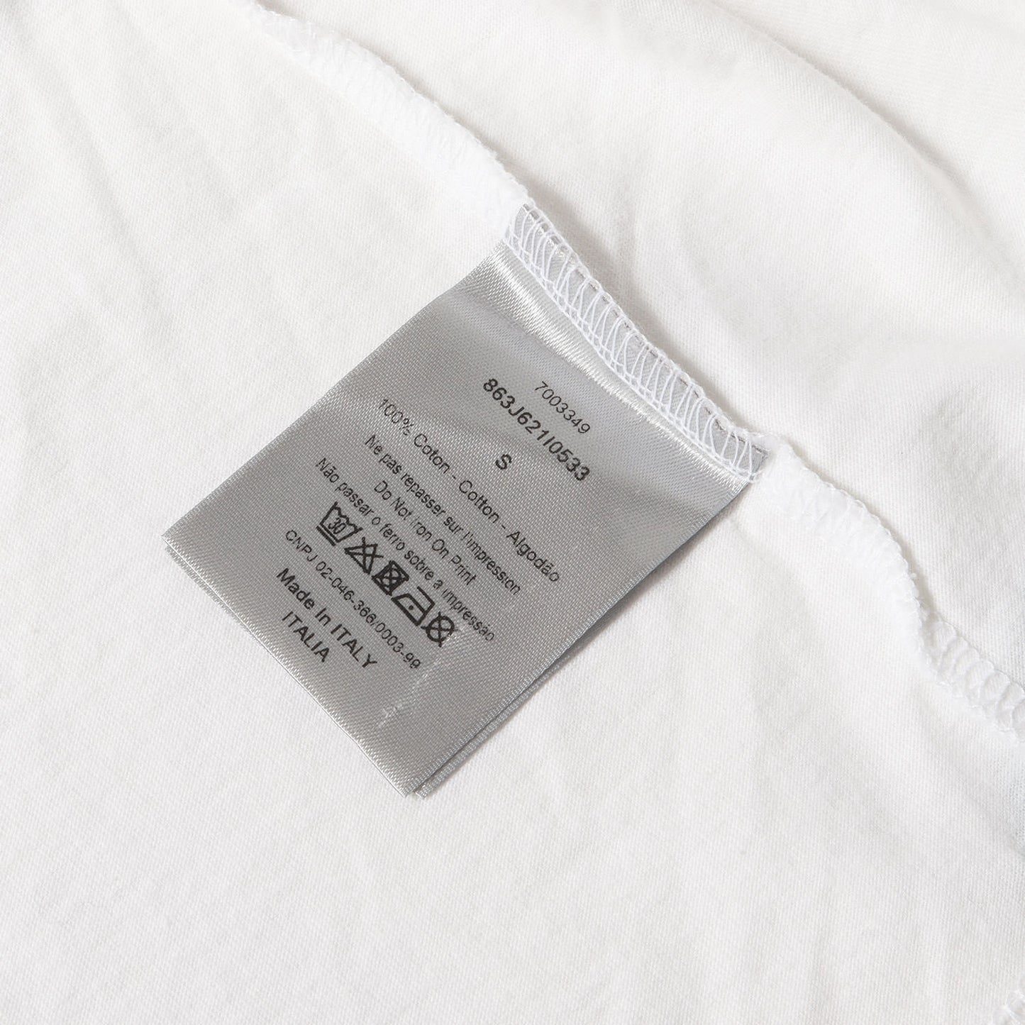 ATELIER ロゴ プリント クルーネック Tシャツ (863J621I0533)