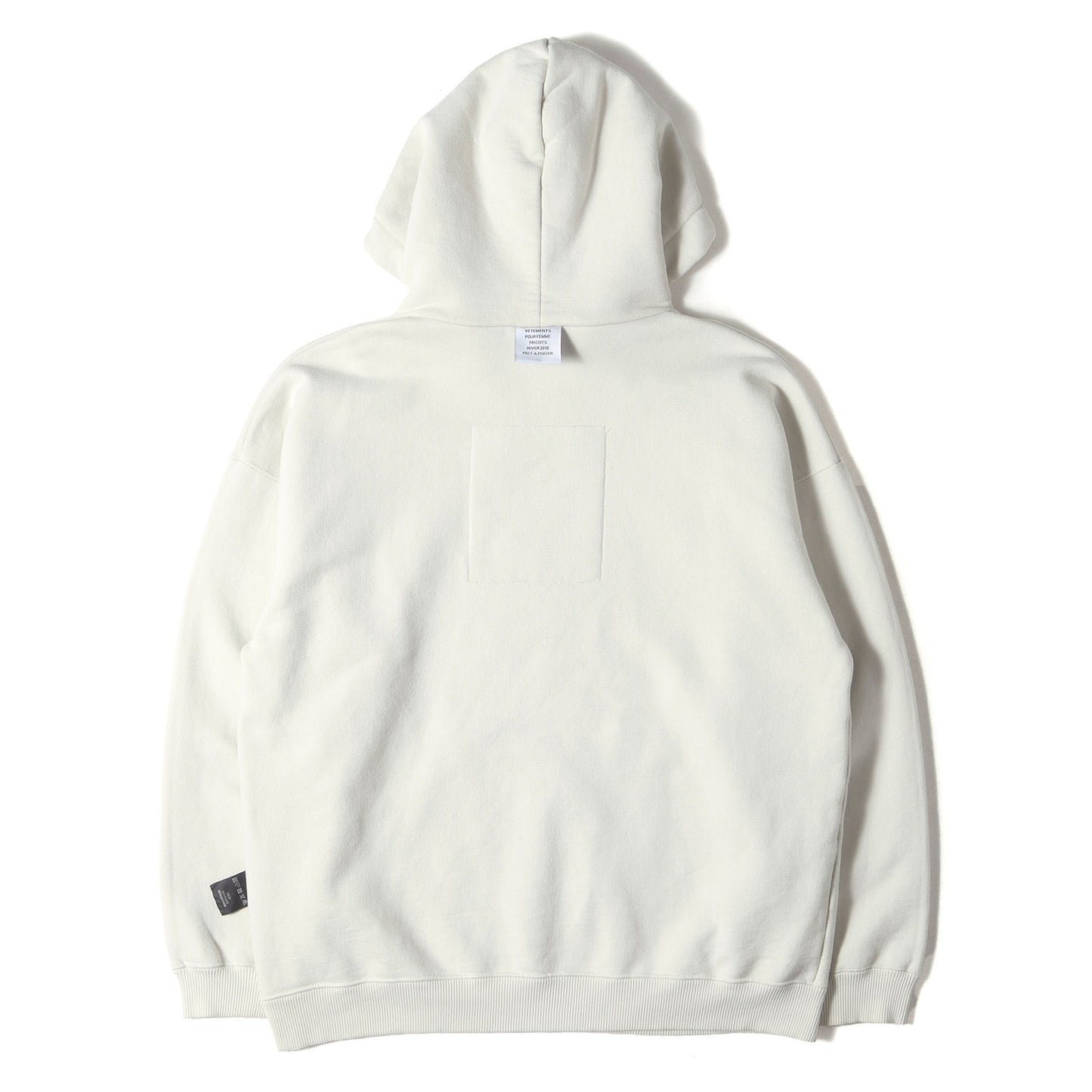 ブランドロゴ刺繍 インサイドアウト プルオーバー スウェット パーカー (INSIDE-OUT HOODIE)