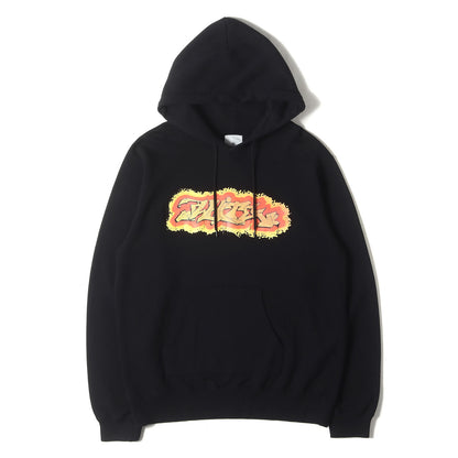 グラフィティ プリント スウェット パーカー (FRAGMENT DONDI WHITE / PULLOVER SWEAT HOODIE)