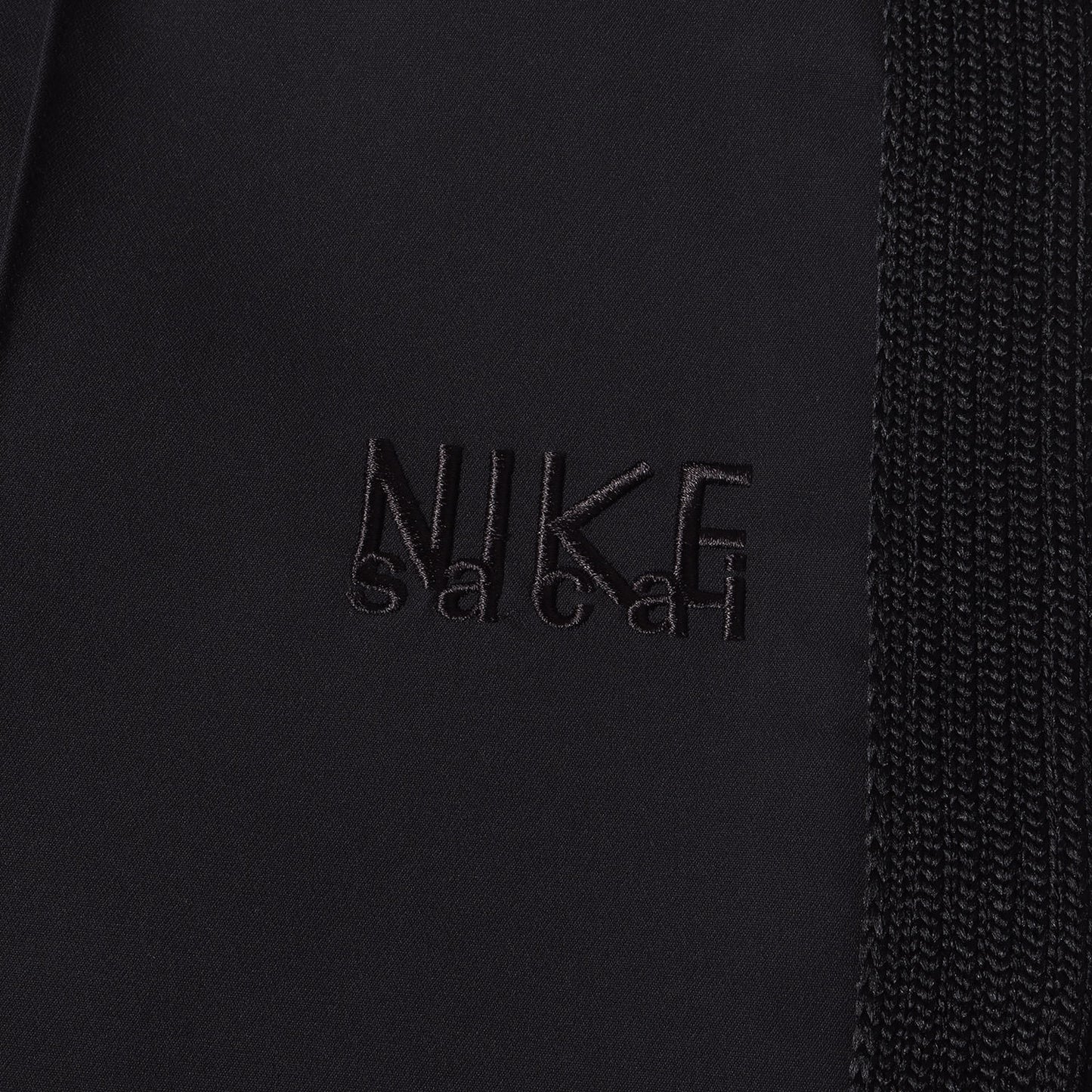 24AW ×NIKE ブランドロゴ刺繍 センタープリーツ ワイド トラック パンツ FV4861-010