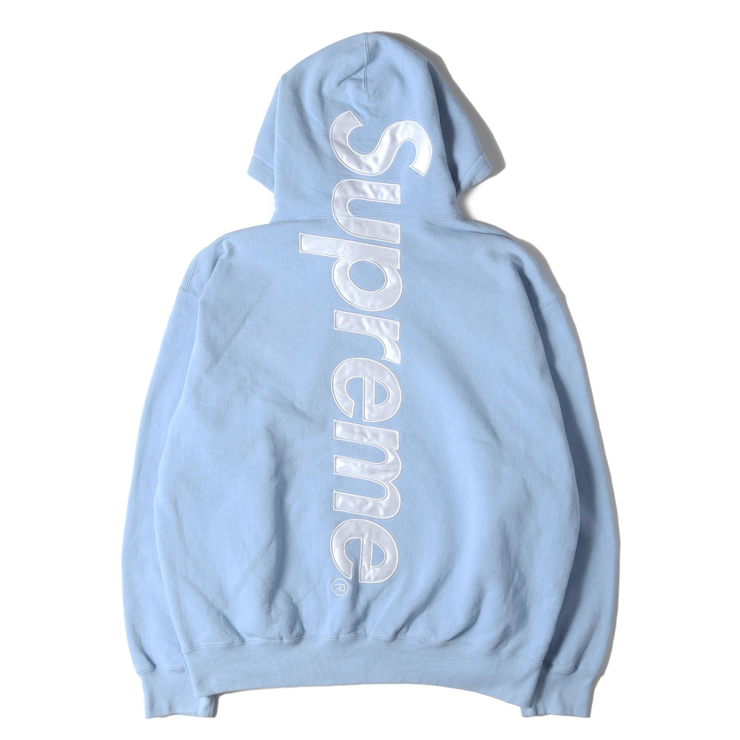 24AW ロゴサテンワッペン スウェットパーカー (Satin Applique Hooded Sweatshirt)