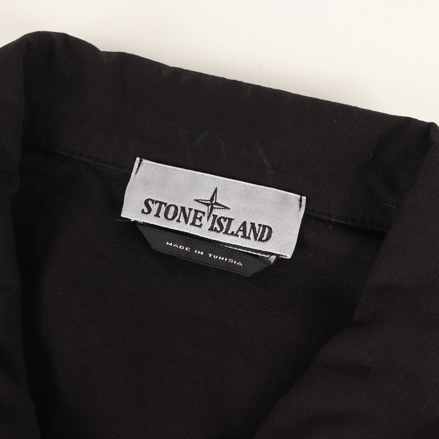 コンパスパッチ付き ガーメントダイ加工 リップストップ コットン オーバー シャツ 811511412