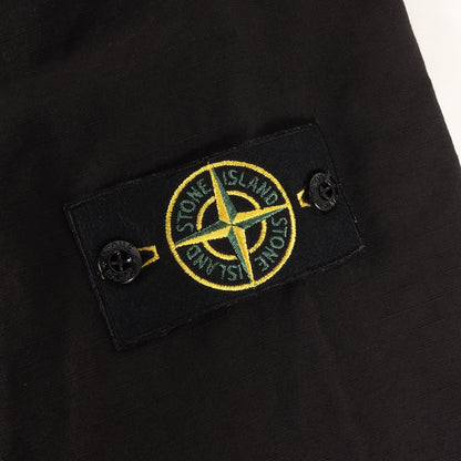 コンパスパッチ付き ガーメントダイ加工 リップストップ コットン オーバー シャツ 811511412