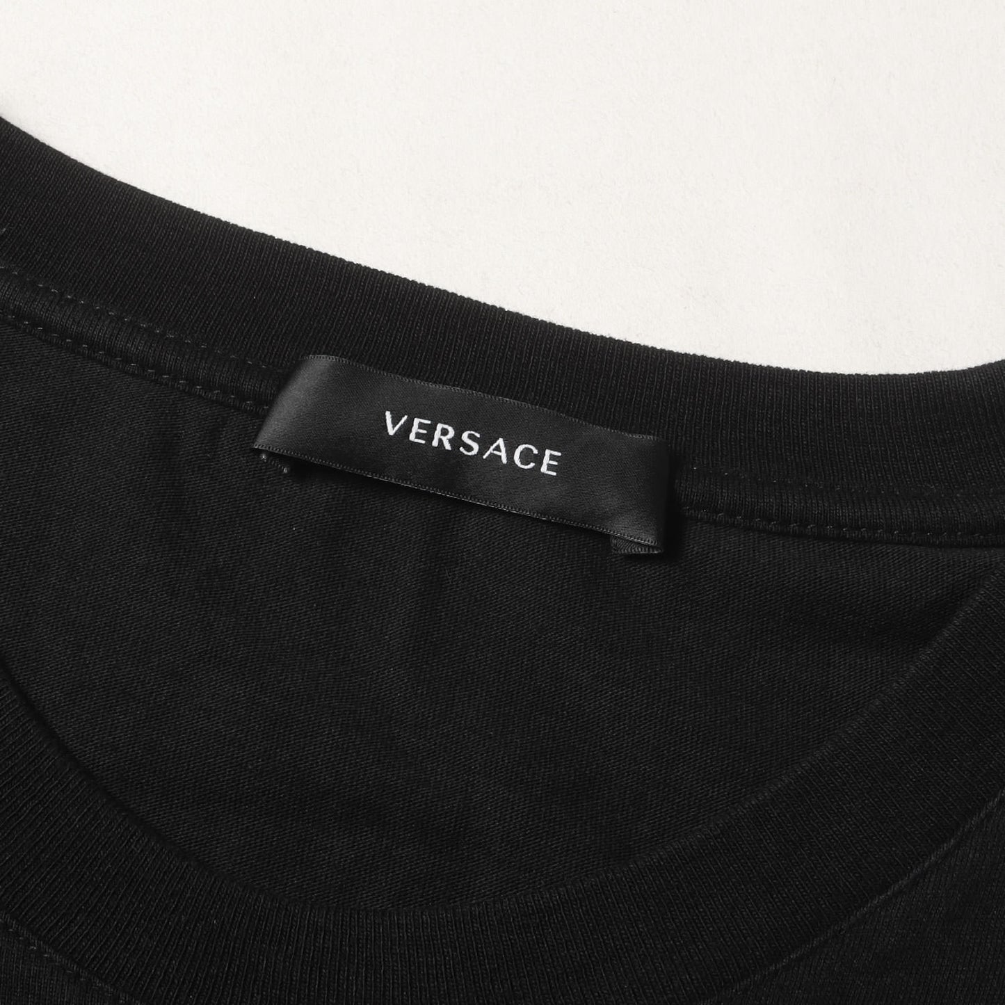 ラインストーン ブランドロゴ クルーネック Tシャツ (1006199 1A04220)