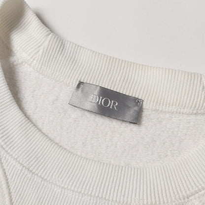 21AW ×Sacai コラボロゴワッペン サイドジップ クルーネック スウェット 213J643A0687