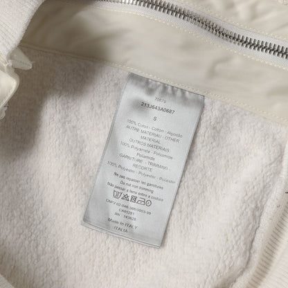 21AW ×Sacai コラボロゴワッペン サイドジップ クルーネック スウェット 213J643A0687