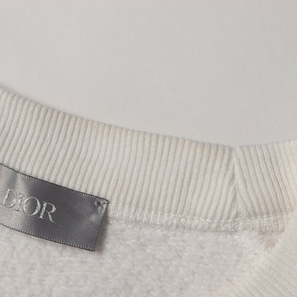 21AW ×Sacai コラボロゴワッペン サイドジップ クルーネック スウェット 213J643A0687