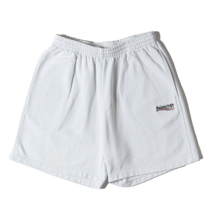 キャンペーンロゴ刺繍 スウェット ショートパンツ (Political Campaign Sweat Shorts)