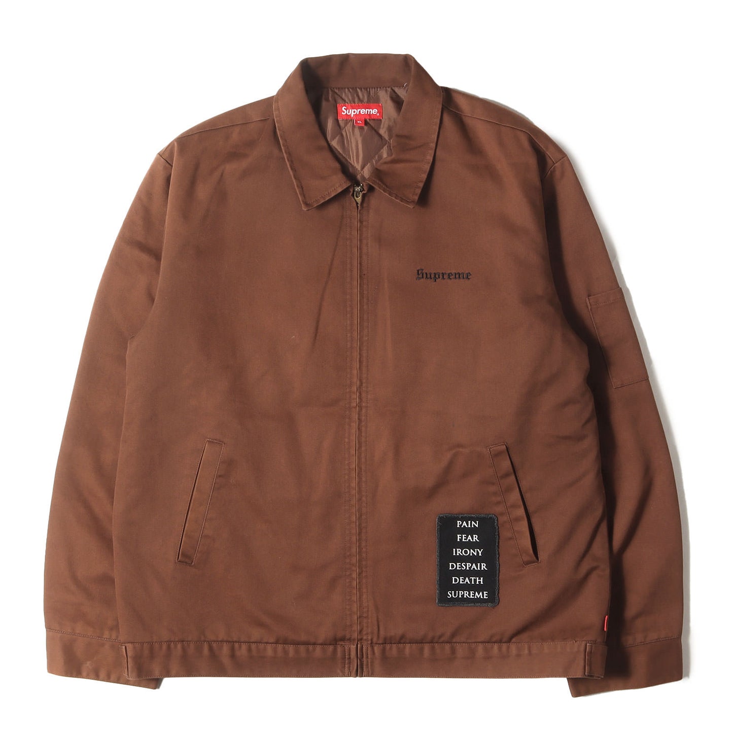 21AW ×THE CROW 裏地キルティング ワークジャケット (Work Jacket)