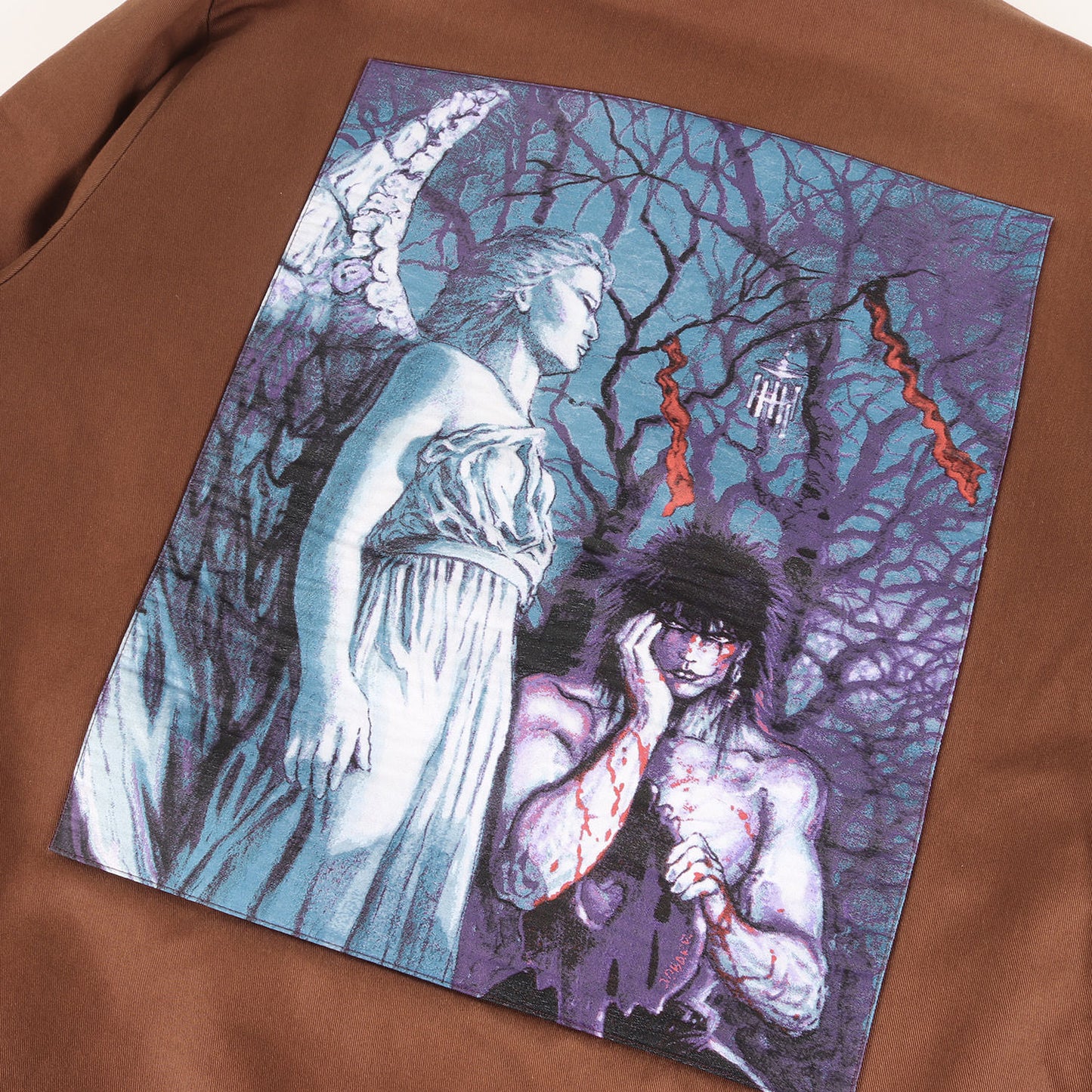 21AW ×THE CROW 裏地キルティング ワークジャケット (Work Jacket)