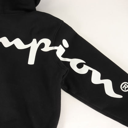 18SS ×Champion バックロゴ プリント スウェット パーカー (Champion Hooded Sweatshirt)