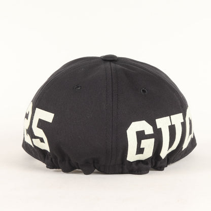 [近年モデル] GUCCI 25 フェルトワッペン付き 6パネル コットンツイル ベースボール キャップ