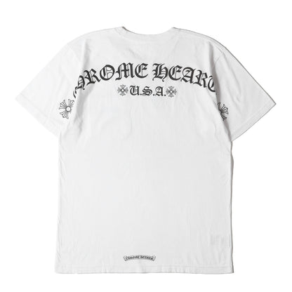 [USA製 近年モデル] バック アーチロゴ ポケット Tシャツ
