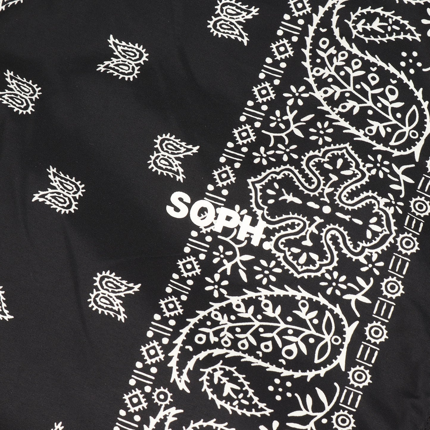 ペイズリーモノグラム バックロゴ フーデッド ナイロン ジャケット (NYLON HOODED BLOUSON)