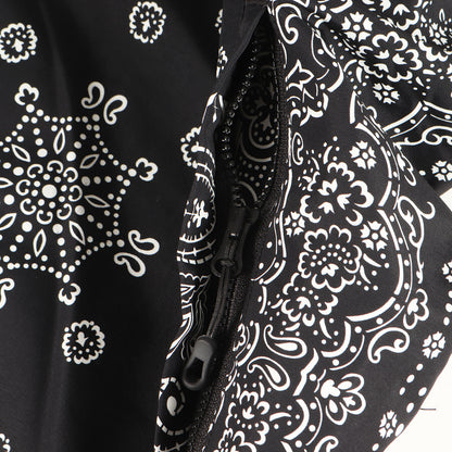 ペイズリーモノグラム バックロゴ フーデッド ナイロン ジャケット (NYLON HOODED BLOUSON)