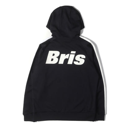 バックロゴ フルジップ フーデッド トラックジャケット (TRAINING TRACK HOODIE)