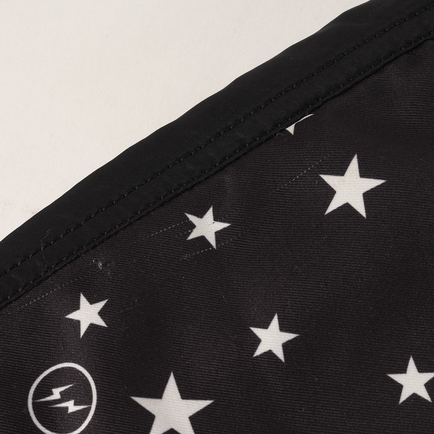 ×ALPHA 袖ニットカスタム リバーシブル ナイロン MA-1 フライトジャケット (ALPHA REVERSIBLE MA-1)