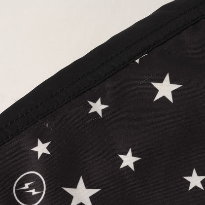 ×ALPHA 袖ニットカスタム リバーシブル ナイロン MA-1 フライトジャケット (ALPHA REVERSIBLE MA-1)