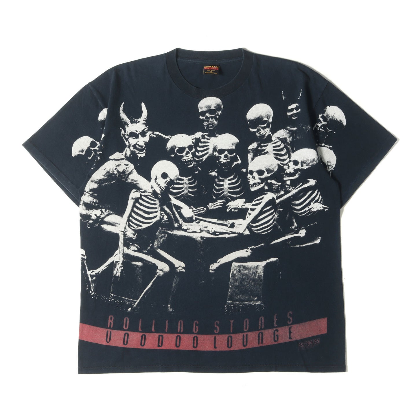 90s オールオーバー スカル Tシャツ (The Rolling Stones VOODOO LOUNGE WORLD TOUR 94/95)