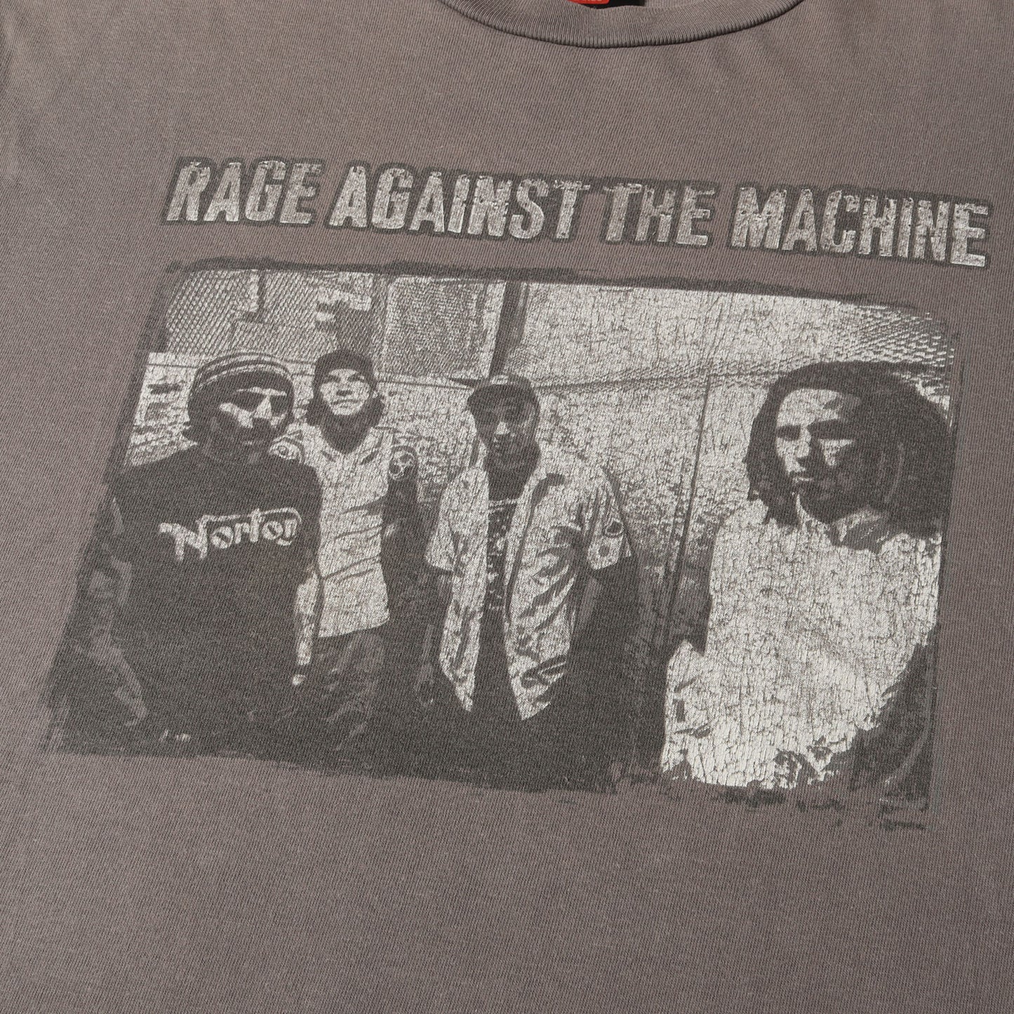 00s メンバーフォト プリント Tシャツ (RAGE AGAINST THE MACHINE PACIFIC RIM TOUR 2008)