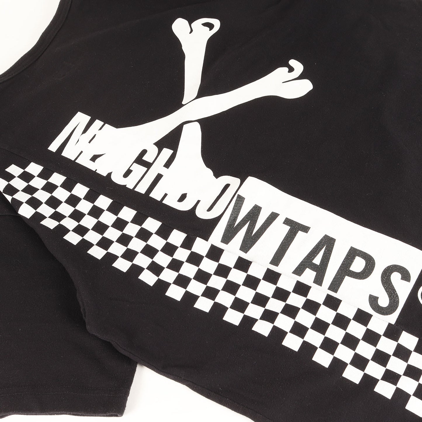 初売り限定 ×NEIGHBORHOOD 再構築 クロスボーン チェッカー Tシャツ (RIPPER SS)