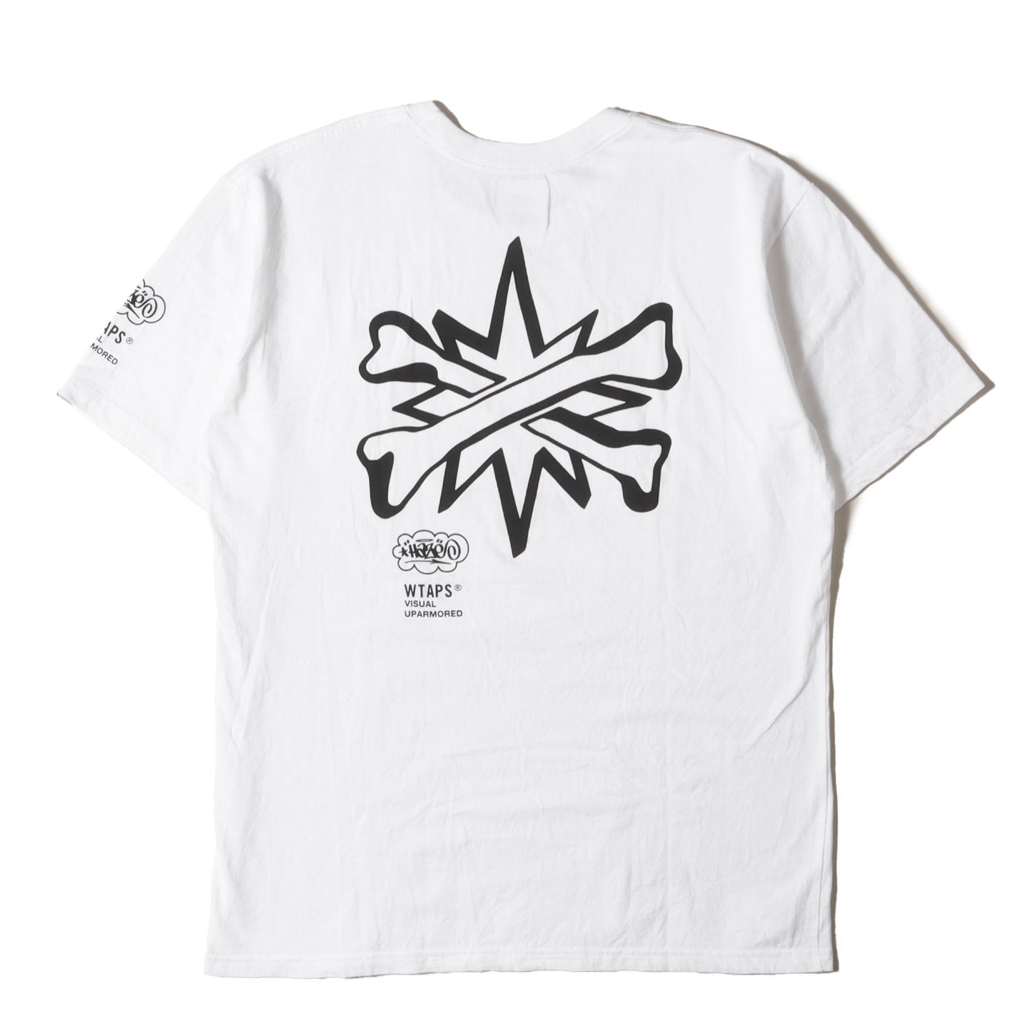 24SS ERIC HAZE 30周年 RE-HAZE クロスボーン クルーネック Tシャツ