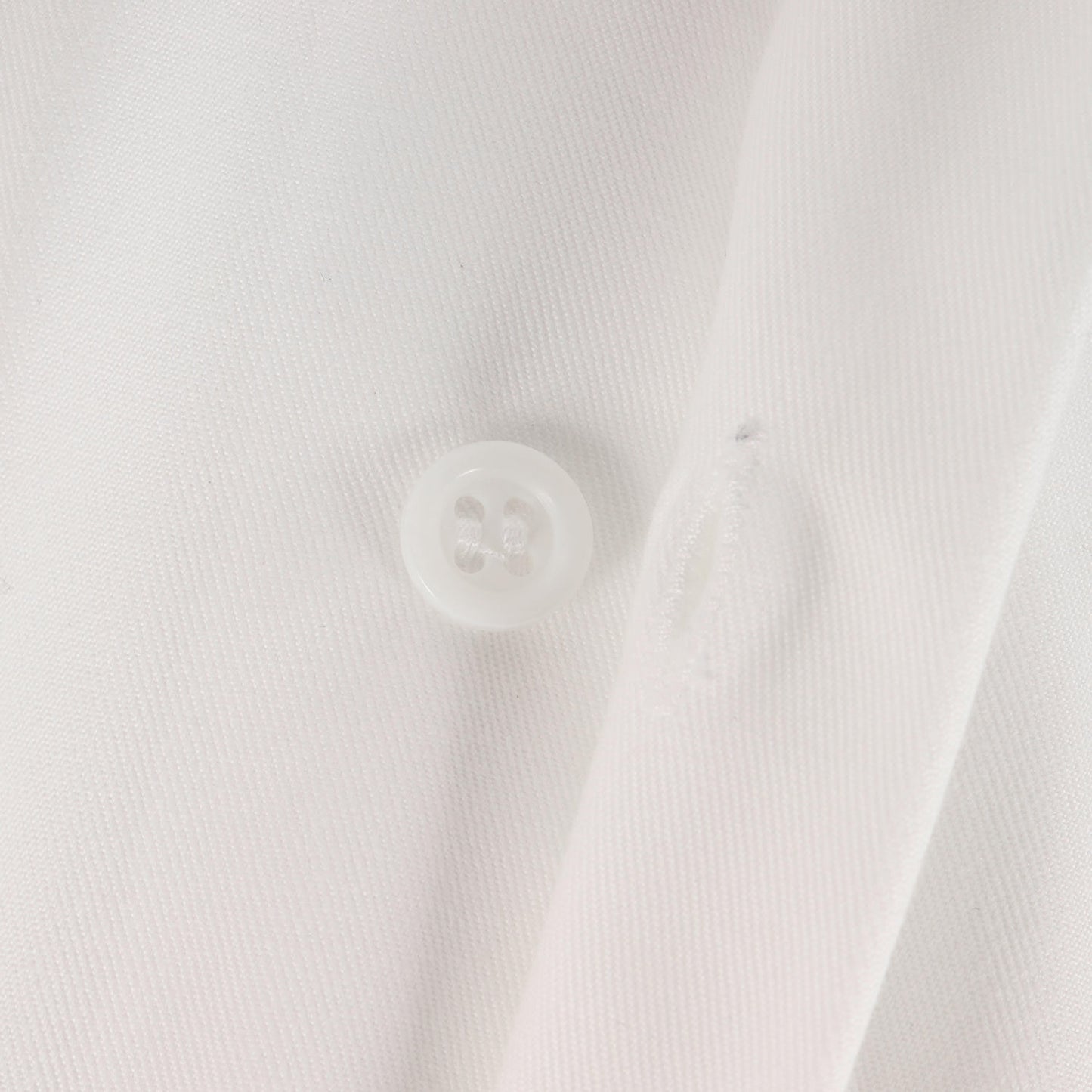 Bee 刺繍 比翼ボタン ドレスシャツ