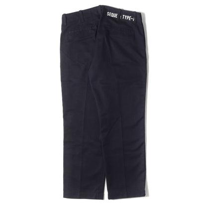サイドパイピング T/Cツイル ワーク チノパンツ (CHINO PANTS TYPE-F)