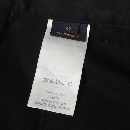 18AW LVロゴ刺繍 ストレッチ コットン カーゴ パンツ RM182M GWU HFP02W