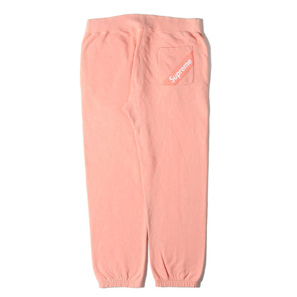18SS ポケットロゴラベル スウェット パンツ (CORNER LABEL SWEAT PANTS)