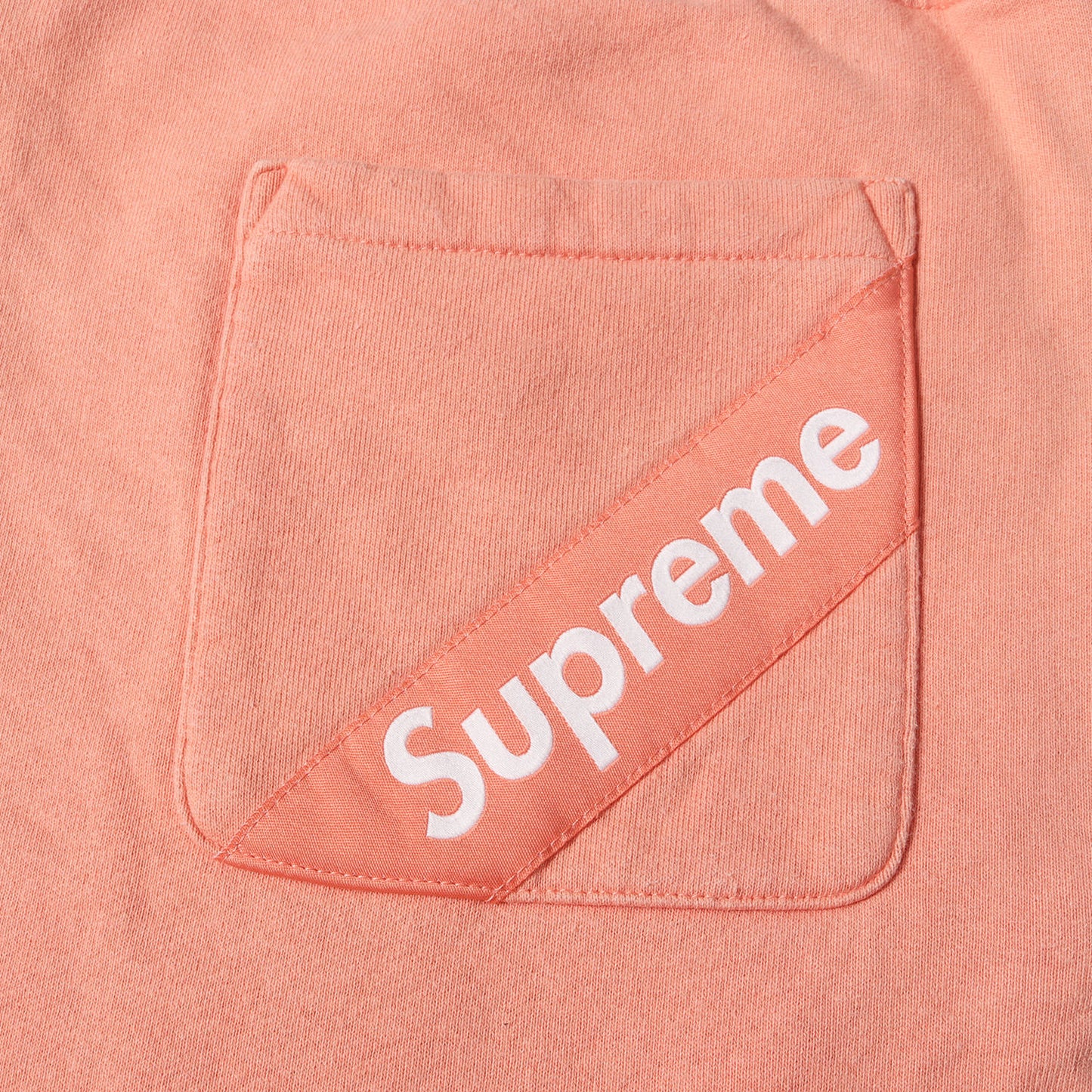 18SS ポケットロゴラベル スウェット パンツ (CORNER LABEL SWEAT PANTS)