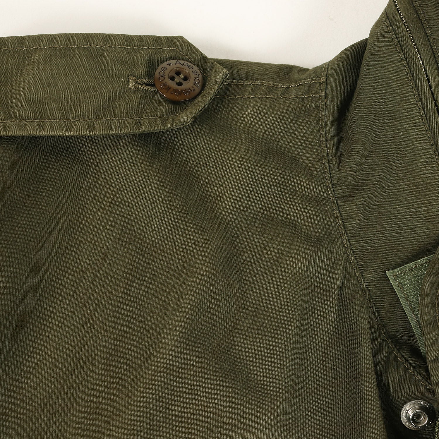 猿迷彩 コットン/ナイロン M-65 フィールド ジャケット - ブランド古着