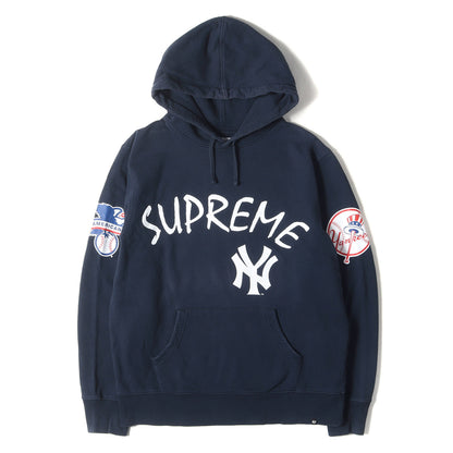 15SS ヤンキース マルチロゴ スウェット パーカー (New York Yankees / 47 Brand Hooded Sweatshirt)