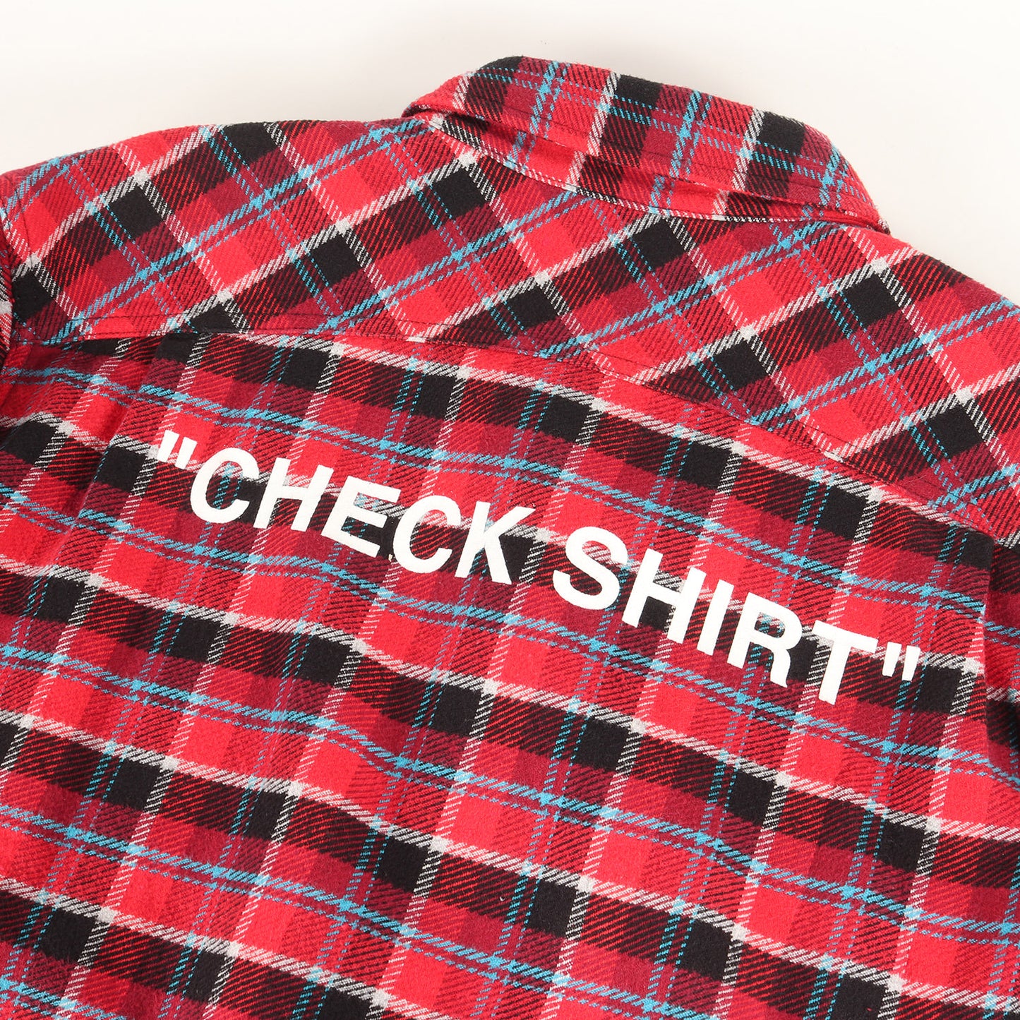 オーバーサイズ チェック フランネル シャツ (CHECKED FLANNEL LONG SLEEVE SHIRT)