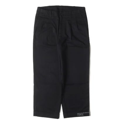 ×fragment design ツータック コットンツイル ワイドパンツ (PANTALONE)