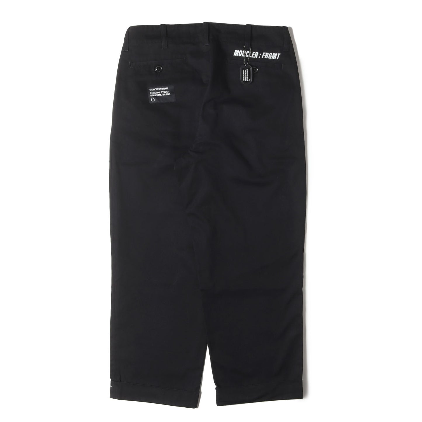×fragment design ツータック コットンツイル ワイドパンツ (PANTALONE)