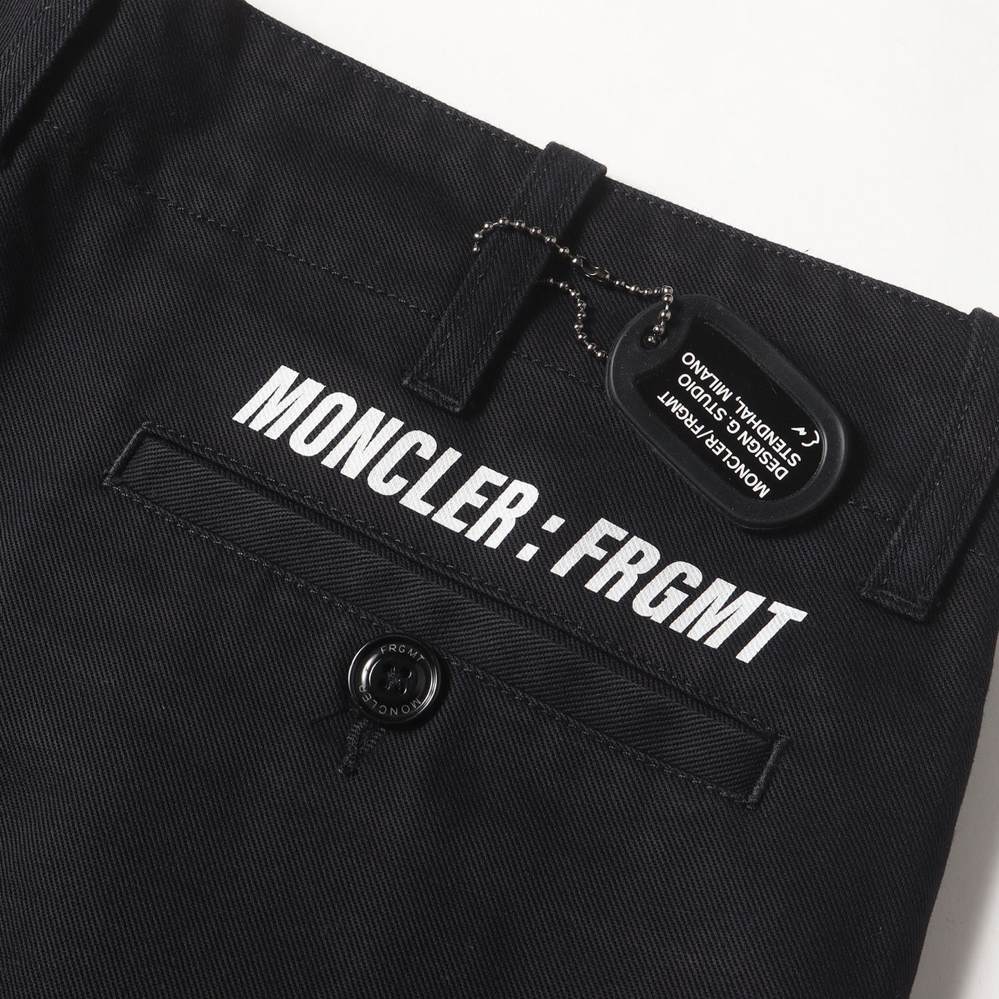 ×fragment design ツータック コットンツイル ワイドパンツ (PANTALONE)