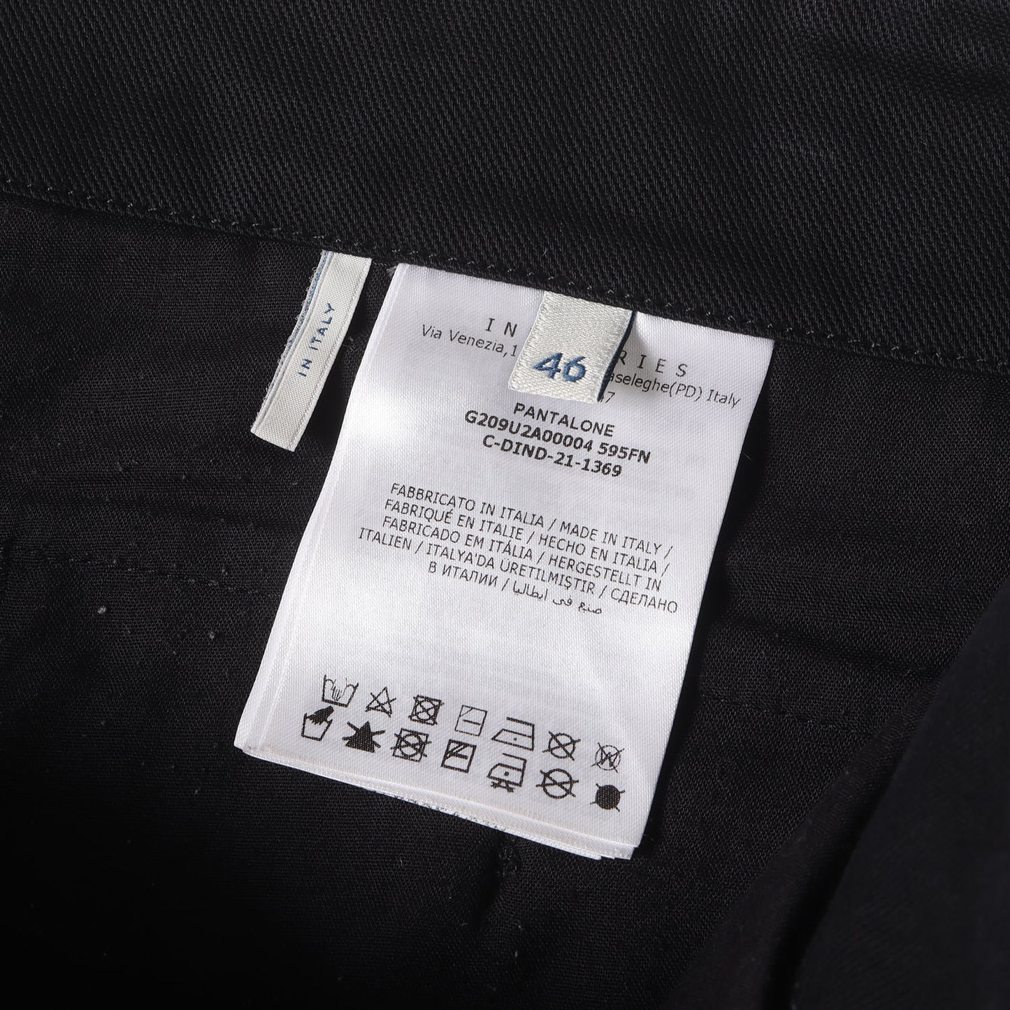 ×fragment design ツータック コットンツイル ワイドパンツ (PANTALONE)