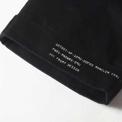 ×fragment design ツータック コットンツイル ワイドパンツ (PANTALONE)
