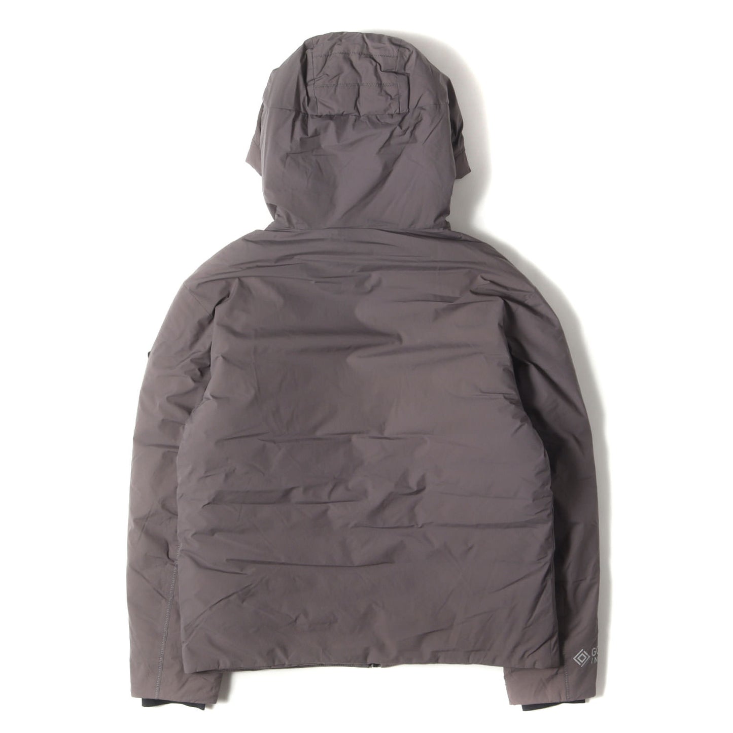 GORE-TEX INFINIUM ナイロン フルジップ フーデッド ダウンジャケット (TIMOR)