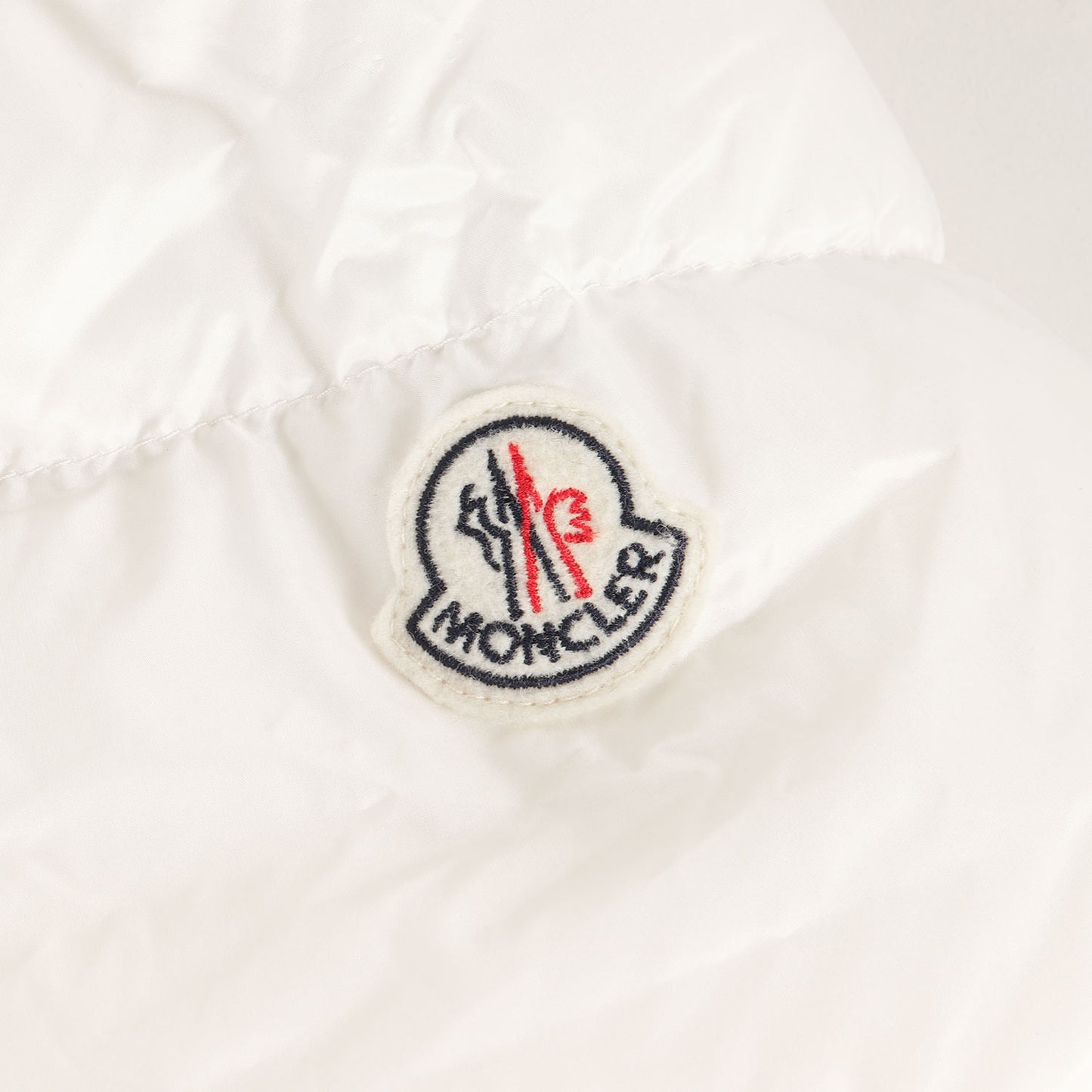 フランス国旗ライン ナイロン フルジップ フーデッド ダウンジャケット (WILLM JACKET)