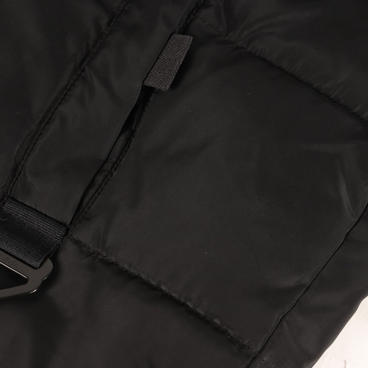 フード付き 中綿 フルジップ ジャケット (W-RUSSELL-PAD JACKET)