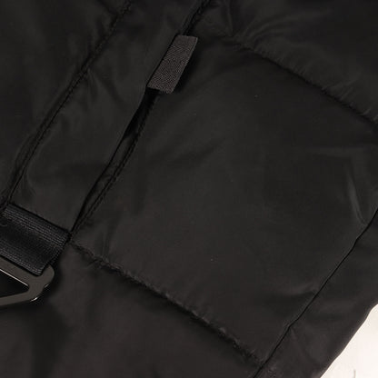 フード付き 中綿 フルジップ ジャケット (W-RUSSELL-PAD JACKET)