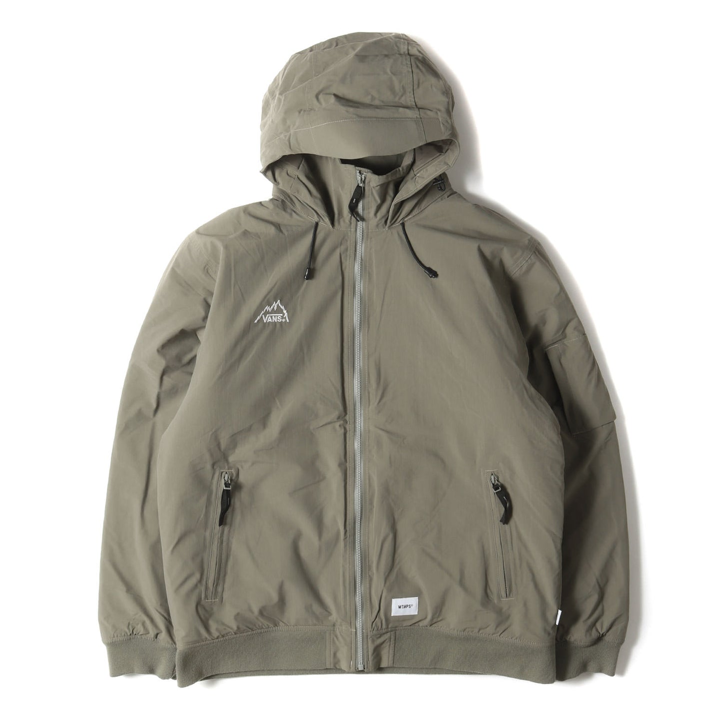 22AW ×VANS ナイロンタッサー フーデッド フルジップ ジャケット (ALPS JACKET 2LAYER. VANS)