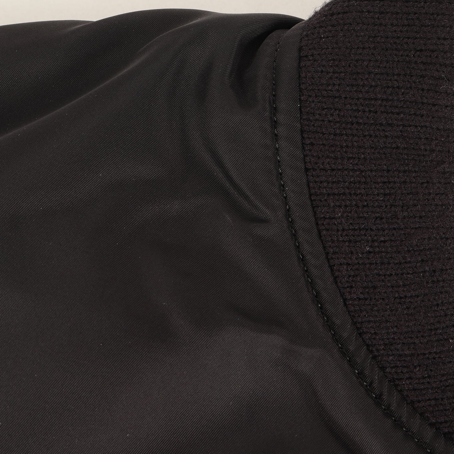 23SS ×Yohji Yamamoto POUR HOMME バックロゴ MA-1 ナイロン フライトジャケット (YN.MA-1 JACKET.NY)