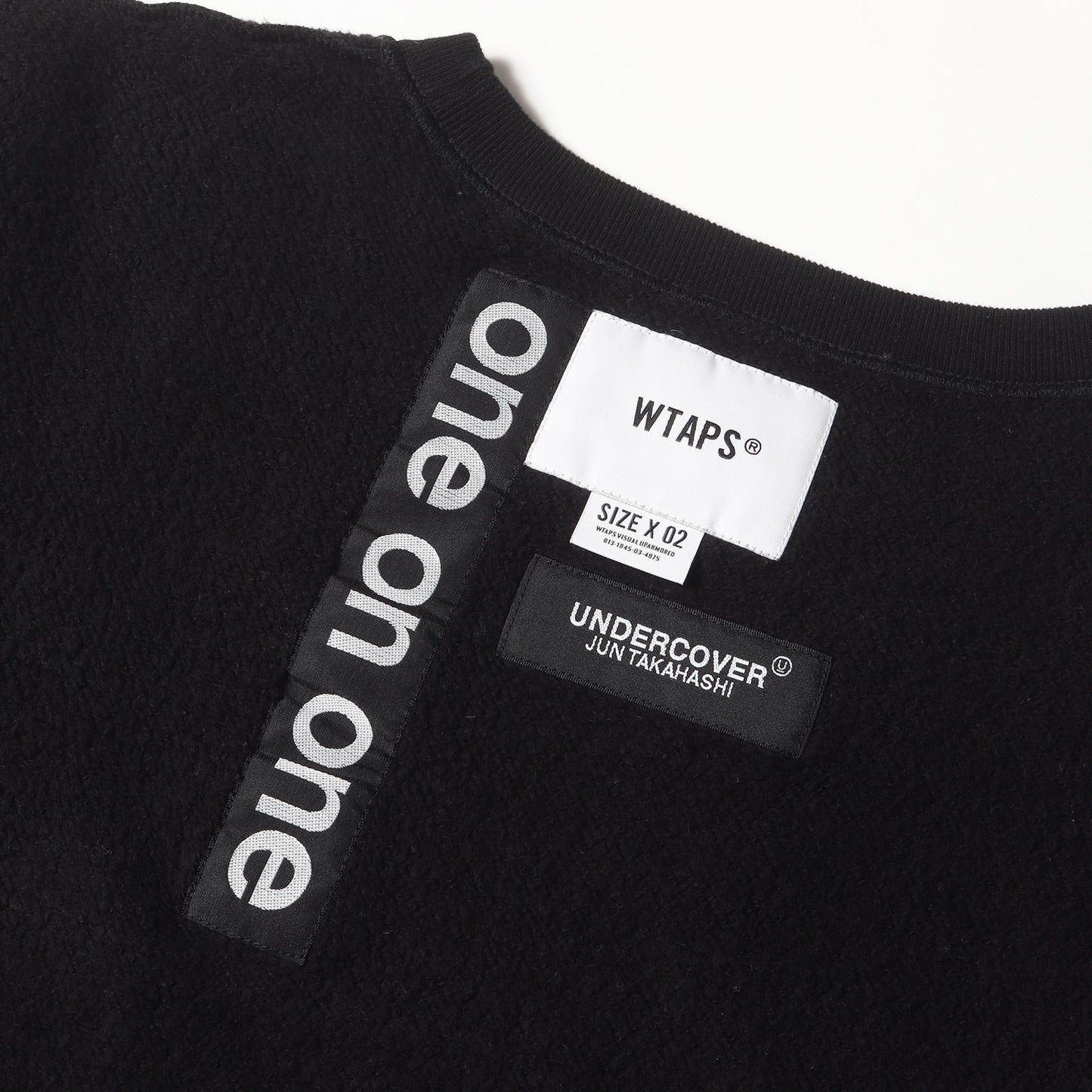 21AW ×UNDERCOVER リバース クルーネック スウェット (GIG CREW NECK)