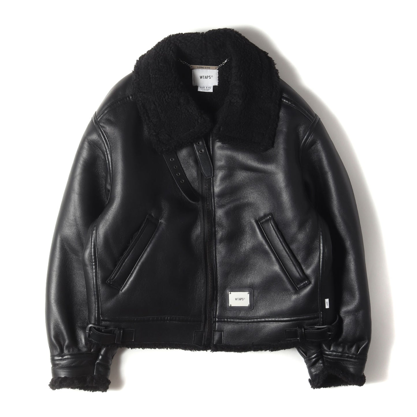 22AW B-3 シンセティックレザー ジャケット (JFW-02 / Jacket / Synthetic)