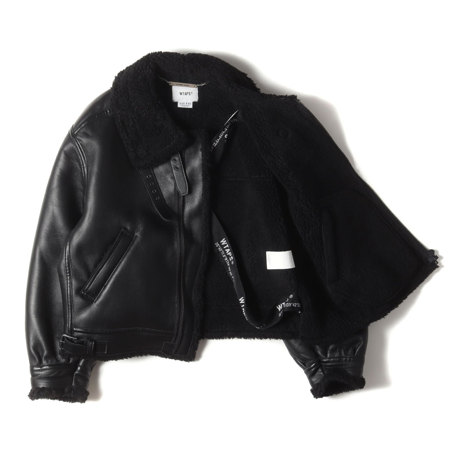22AW B-3 シンセティックレザー ジャケット (JFW-02 / Jacket / Synthetic)