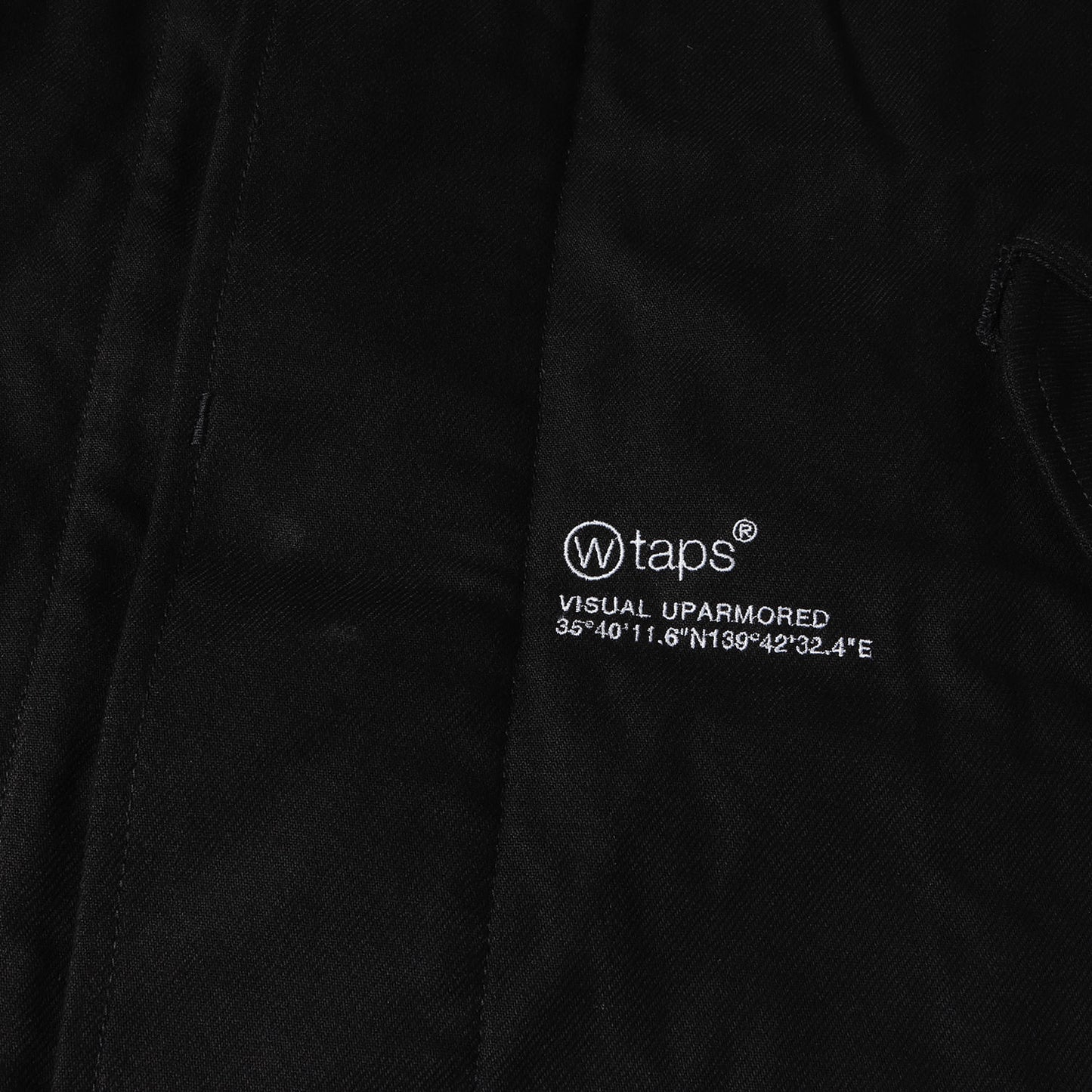 24AW クロスボーン フィッシュテール スモック コート (SMOCK / COAT / COTTON. SERGE)